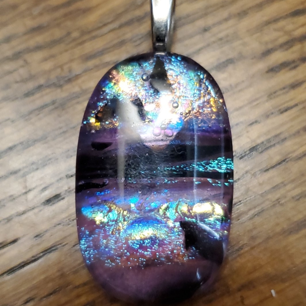 Handmade glass pendant